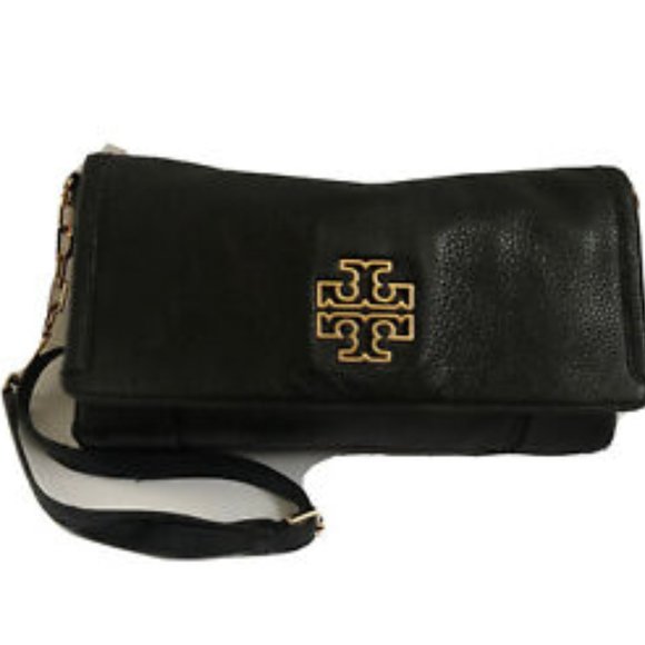 Tory Burch Bags Tory Burch Handbag Crossbody Black Leather Purse